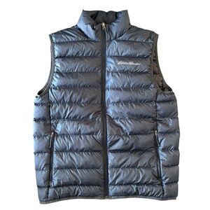 Eddie Bauer Men's Blue Cirruslite EB650 Down Puffer Vest